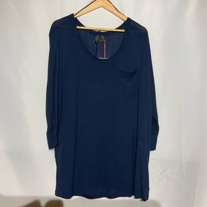 Cynthia Rowley  Dolman Sleeve Top